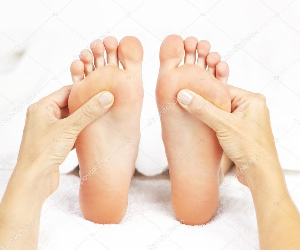 Fußreflexzonen Massage